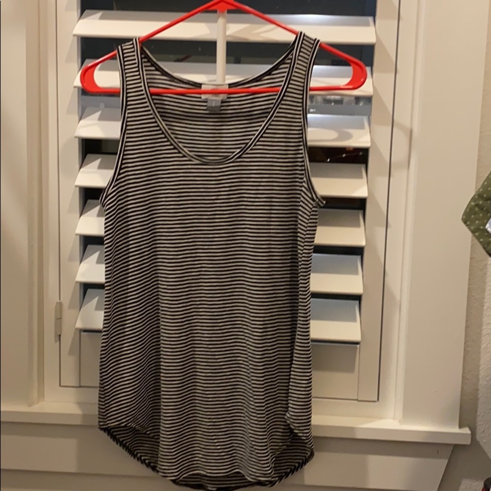 Striped tank top